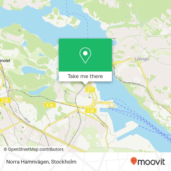 Norra Hamnvägen map