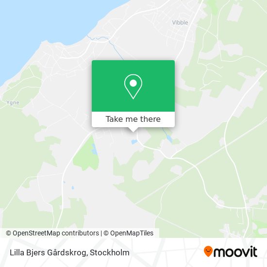 Lilla Bjers Gårdskrog map
