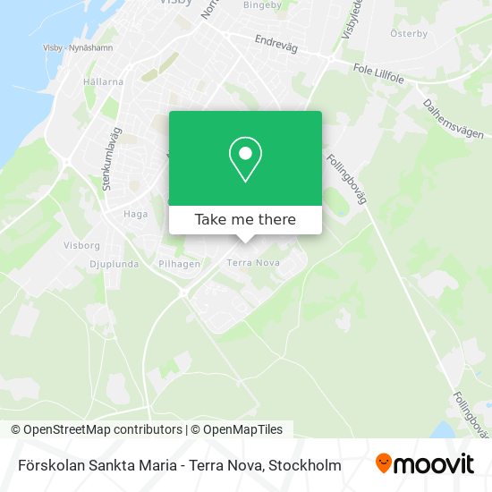 Förskolan Sankta Maria - Terra Nova map