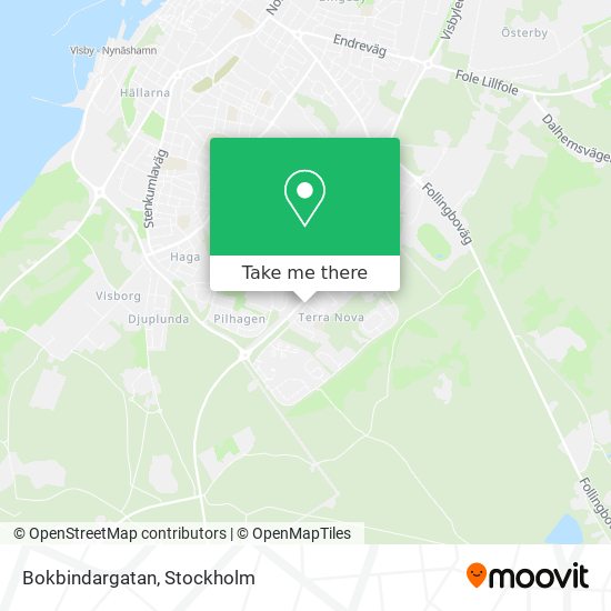 Bokbindargatan map