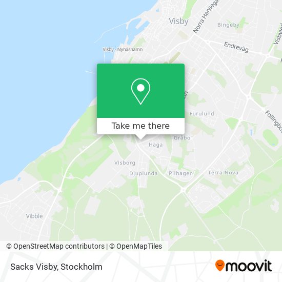 Sacks Visby map
