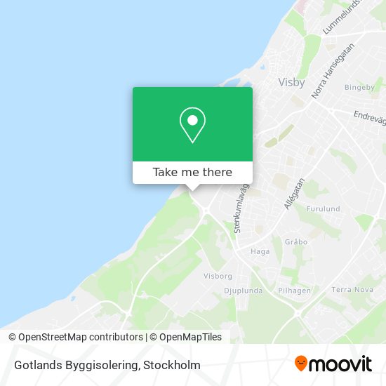 Gotlands Byggisolering map