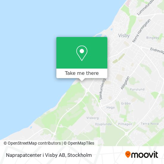 Naprapatcenter i Visby AB map