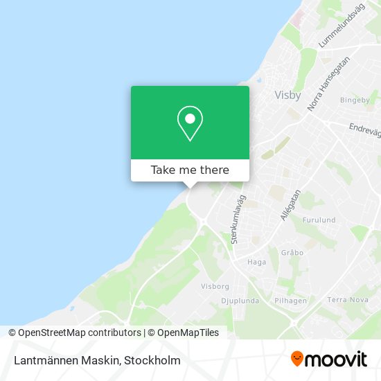 Lantmännen Maskin map