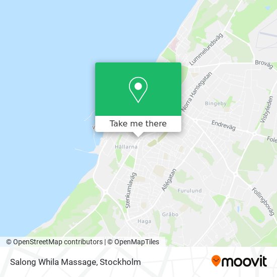 Salong Whila Massage map