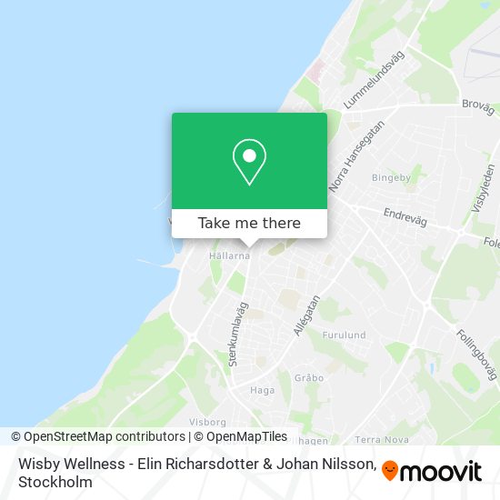 Wisby Wellness - Elin Richarsdotter & Johan Nilsson map