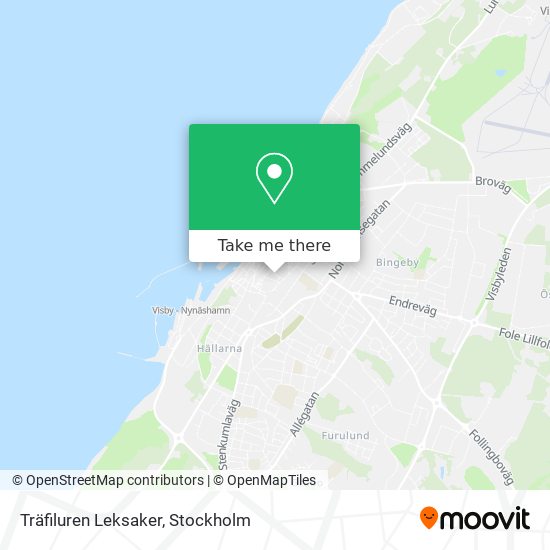 Träfiluren Leksaker map