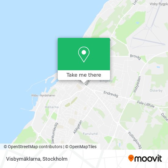 Visbymäklarna map