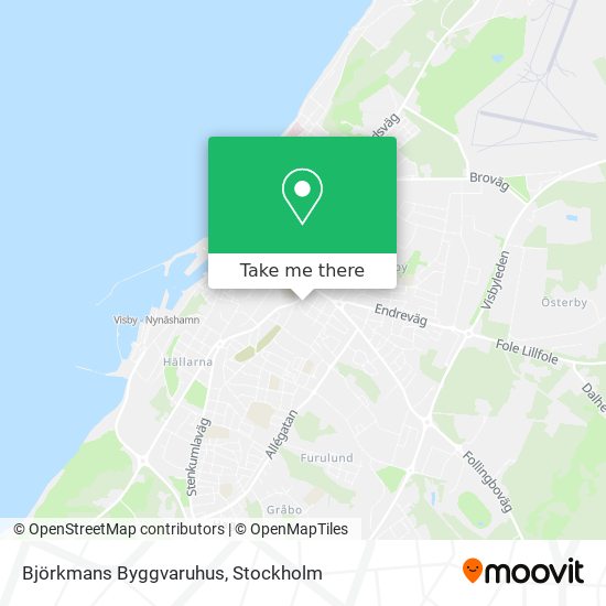 Björkmans Byggvaruhus map