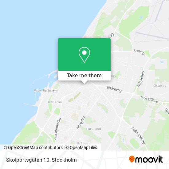 Skolportsgatan 10 map