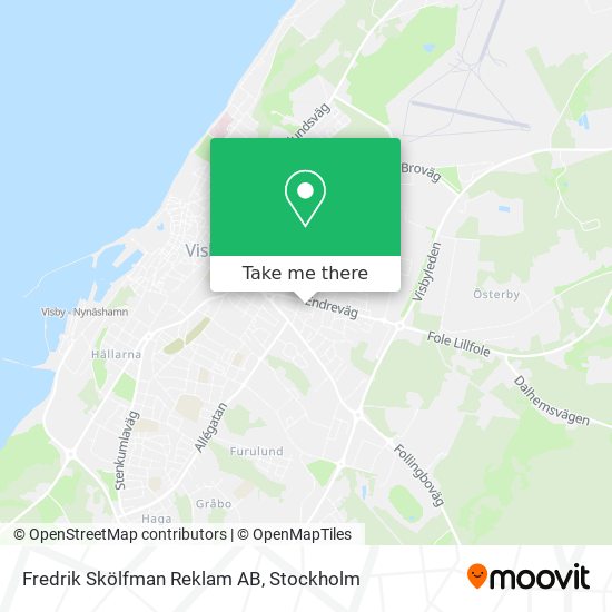 Fredrik Skölfman Reklam AB map