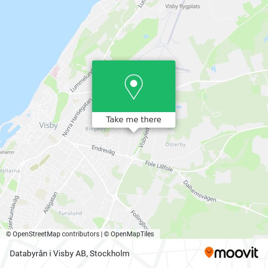 Databyrån i Visby AB map