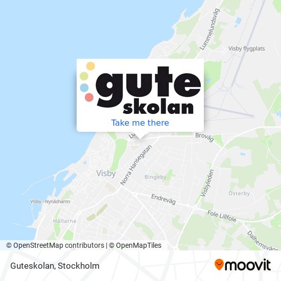 Guteskolan map