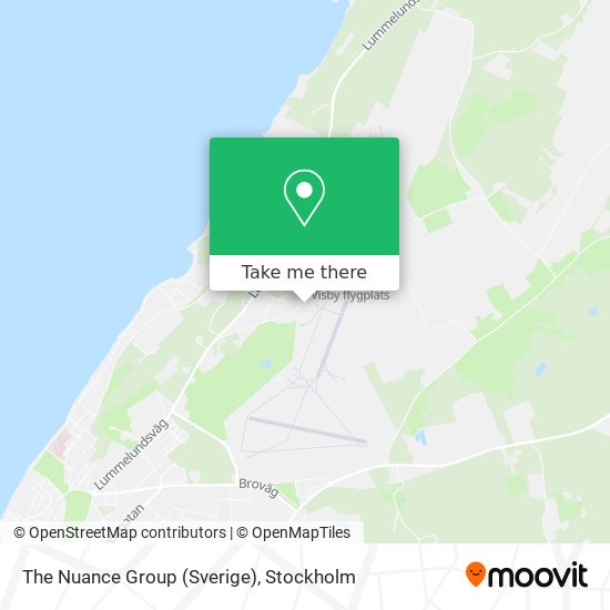 The Nuance Group (Sverige) map