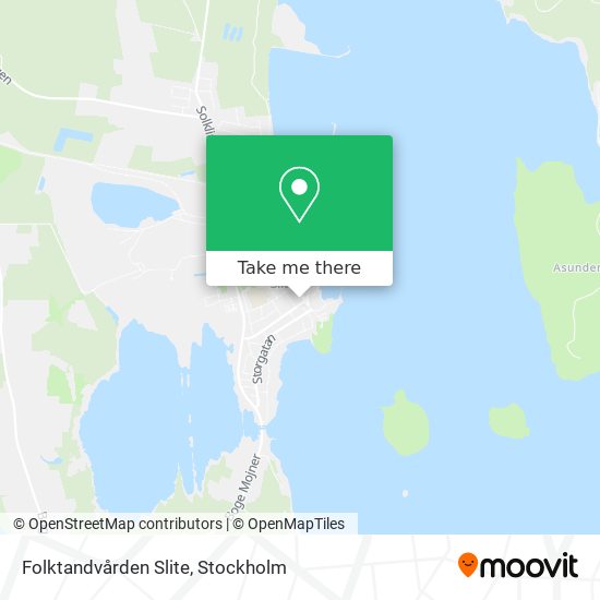 Folktandvården Slite map