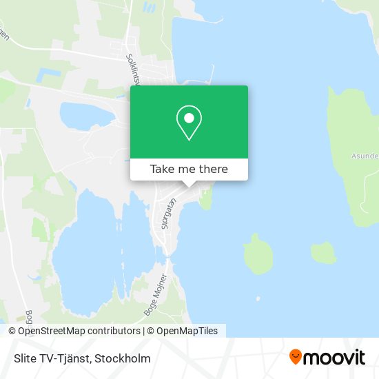 Slite TV-Tjänst map