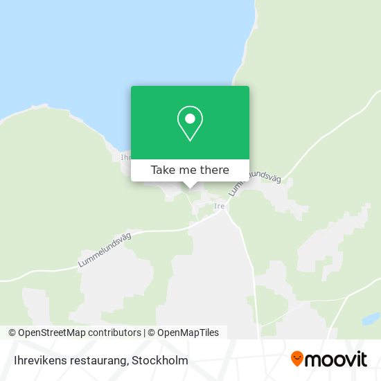 Ihrevikens restaurang map