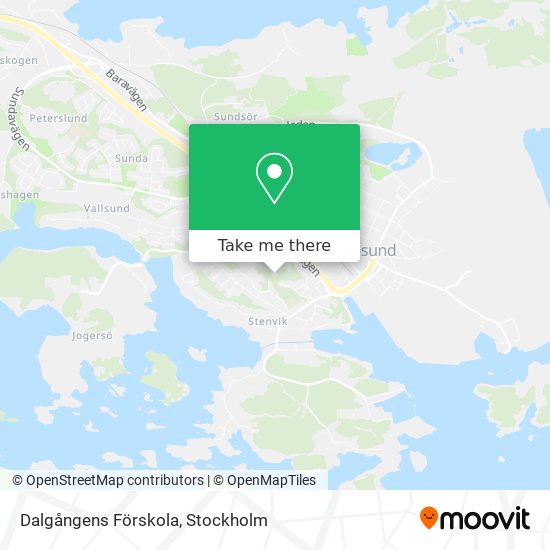 Dalgångens Förskola map