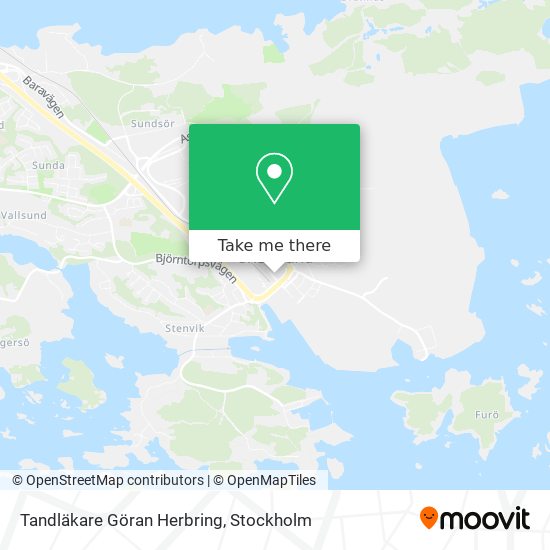 Tandläkare Göran Herbring map