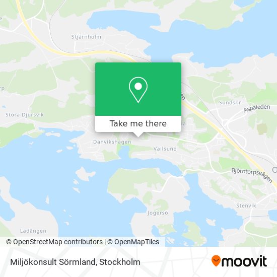 Miljökonsult Sörmland map