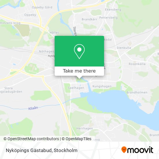 Nyköpings Gästabud map