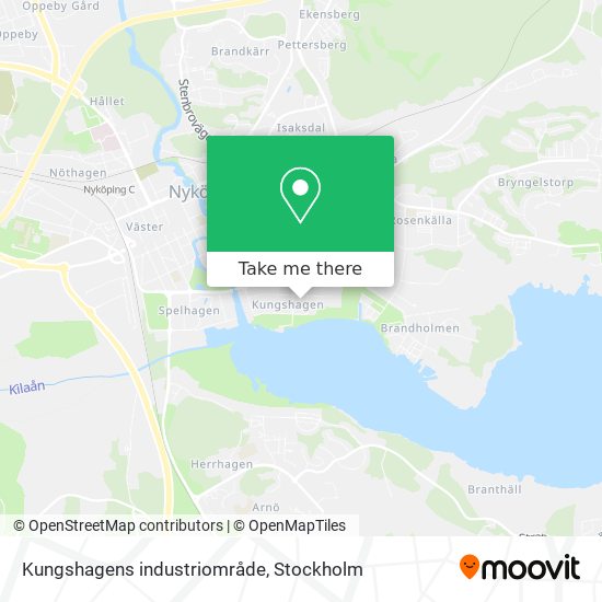 Kungshagens industriområde map