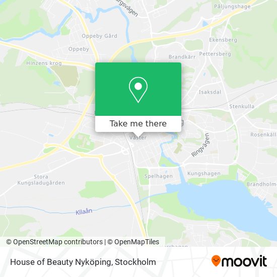 House of Beauty Nyköping map