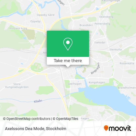 Axelssons Dea Mode map