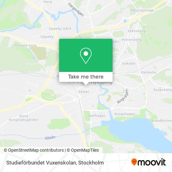 Studieförbundet Vuxenskolan map