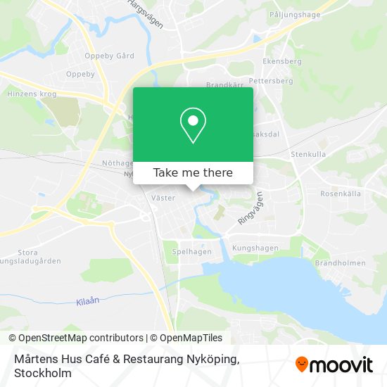 Mårtens Hus Café & Restaurang Nyköping map