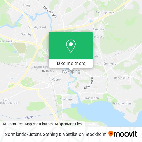 Sörmlandskustens Sotning & Ventilation map