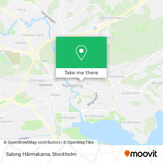 Salong Hårmakarna map