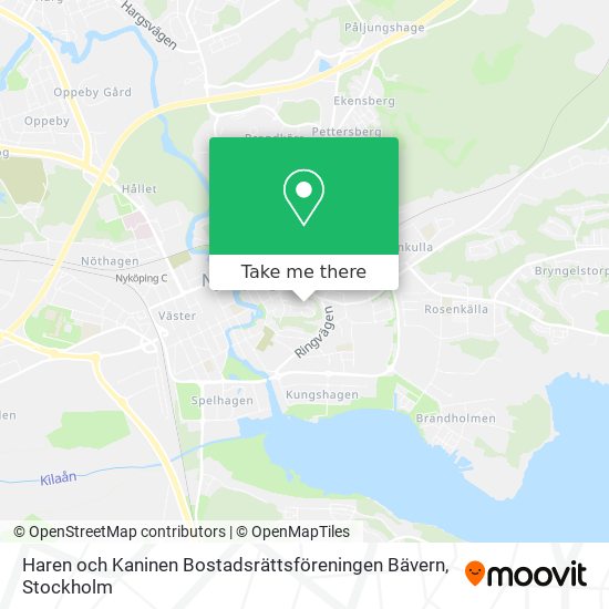 Haren och Kaninen Bostadsrättsföreningen Bävern map