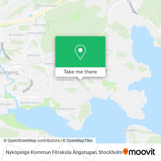 Nyköpings Kommun Förskola Ängstugan map