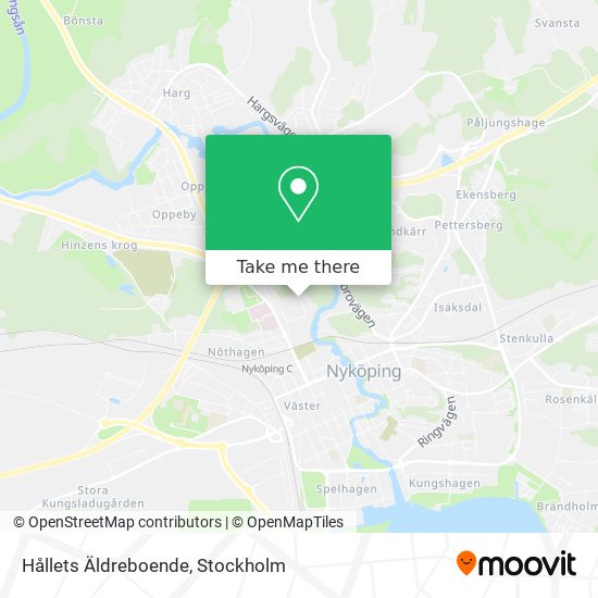 Hållets Äldreboende map