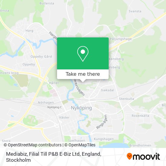 Mediabiz, Filial Till P&B E-Biz Ltd, England map