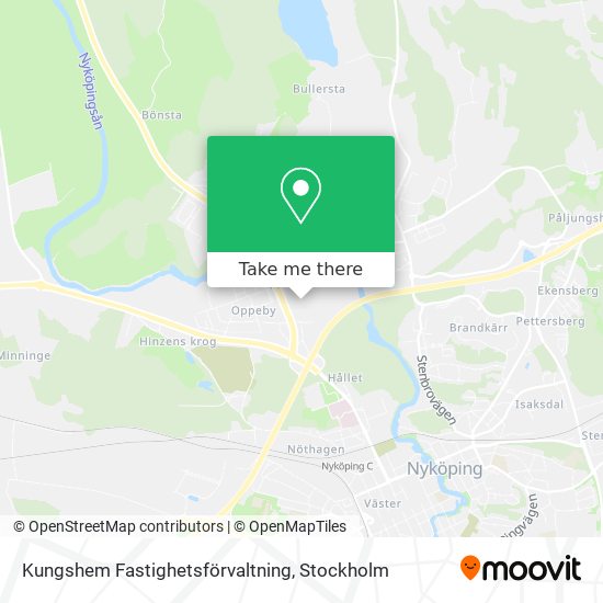 Kungshem Fastighetsförvaltning map