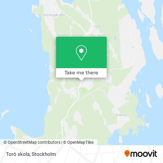 Torö skola map