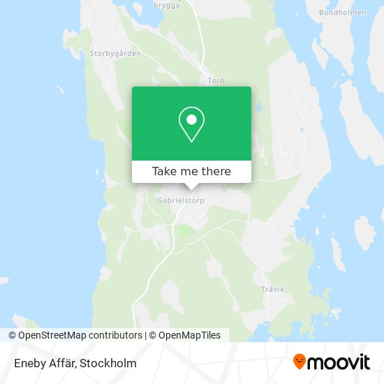 Eneby Affär map