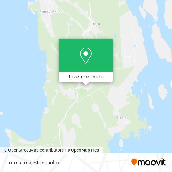 Torö skola map