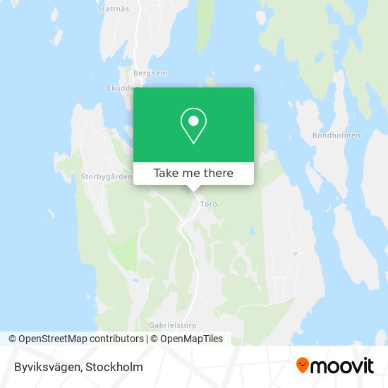 Byviksvägen map