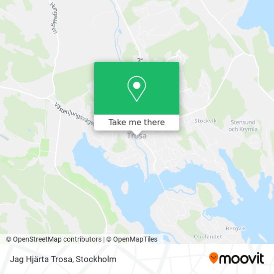 Jag Hjärta Trosa map