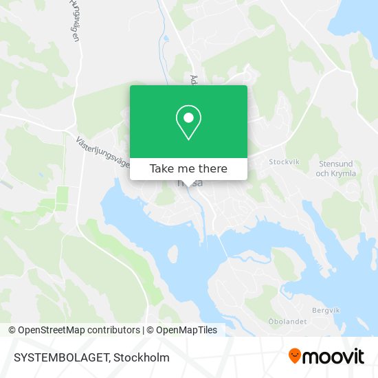 SYSTEMBOLAGET map