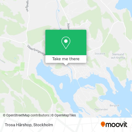 Trosa Hårshop map