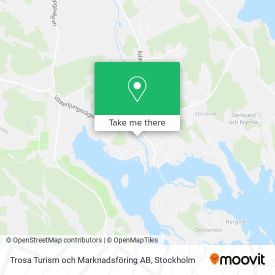 Trosa Turism och Marknadsföring AB map