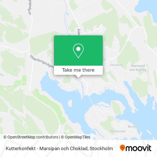 Kutterkonfekt - Marsipan och Choklad map