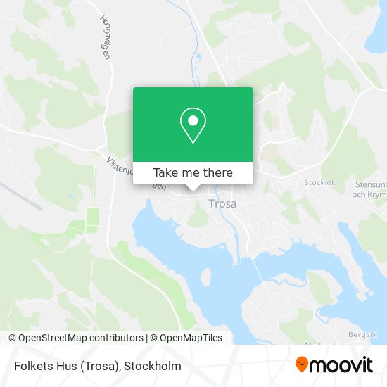 Folkets Hus (Trosa) map