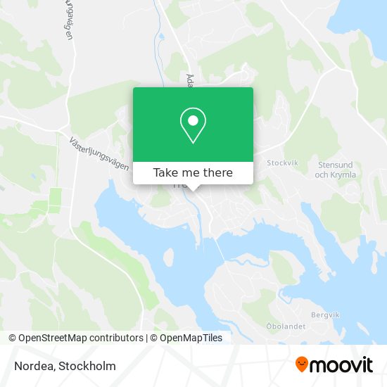 Nordea map