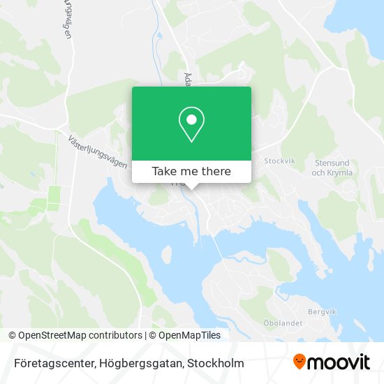 Företagscenter, Högbergsgatan map