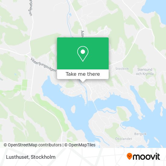 Lusthuset map